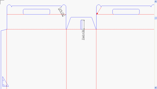 paper suitcase box template